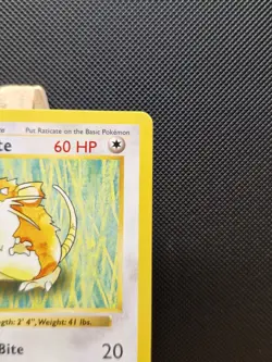 Pokemon TCG 1999 WOTC Shadowless Base Set Raticate 040/102 - Near Mint - Image 4