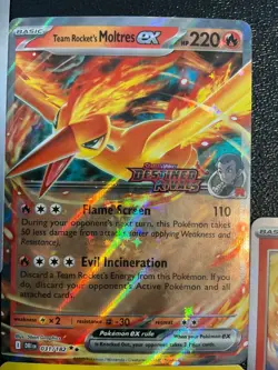 5 Moltres Pokemon TCG HOLO Rare Ex mix lot set 🐦‍🔥🔥 collection Cute Legendary - Image 3