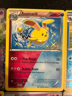 12 Marill Azumarill Pokemon TCG mix lot Cute Mouse Ballon 🐭🎈💦😍 - Image 3