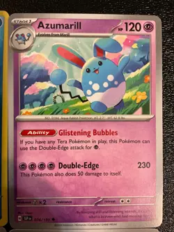 12 Marill Azumarill Pokemon TCG mix lot Cute Mouse Ballon 🐭🎈💦😍 - Image 5