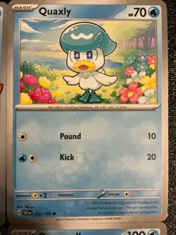 9 Quaxly Quaxwell Quaquaval Pokemon TCG collection set Starter water Duck 🦆💦 - Image 4