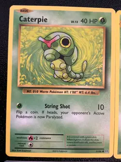 18 Caterpie Metapod Butterfree Pokemon TCG mix lot🐛🫛🦋🔥😍😍 All Different 151 - Image 5