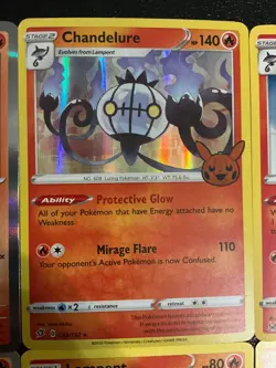 16 Litwick Lantern Chandelure Pokemon TCG collection Cute Candle 🕯🕯🔥😍 - Image 4