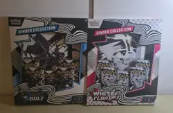 Pokemon Black Bolt and White Flare Binders Sealed - Image 1