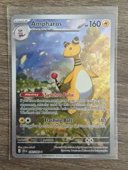Ampharos - 90/86 - Chaos Rising - Illustration Rare - Pokemon TCG - NM - Image 1