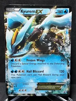 Kyurem EX BW37 Holo Promo Black And White Promo Pokemon Near Mint - Image 1