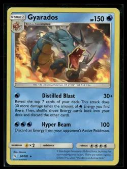 Pokemon TCG SM - Team Up #30/181 Gyarados Holo - Image 1
