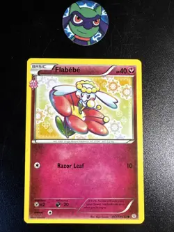 Pokemon TCG Flabebe RC17/RC32 XY Generations Radiant Collection 2016 LP - Image 1