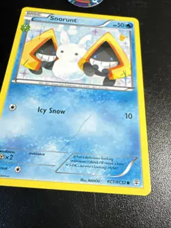 Pokemon TCG Snorunt RC7/RC32 Generations Radiant Regular Common 2016 LP/NM - Image 2