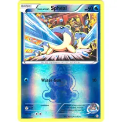 1x Team Aqua's Spheal - 3/34 - Common - Reverse Holo Lightly Played Pokemon XY-- - Image 1