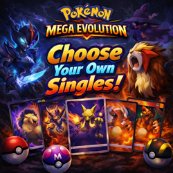 Mega Evolutions - Pokemon Singles Common&Reverse Holo | Buy 4+ Save 50% Free P&P - Image 1