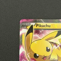 Pokemon TCG Pikachu-EX XY84 Black Star Promo - MP - Image 4