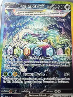 PSA 10 GEM MT Terapagos ex 170/142 Special Illustration Rare SIR Stellar Crown - Image 4