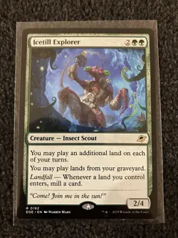 Magic The Gathering MTG - Icetill Explorer - EOE - Image 1