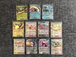 Pokemon TCG Surging Sparks Double Rare EX Lot - 11 NM - Image 1