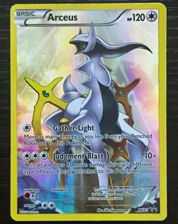 The Pokemon Company Arceus XY83 XY Holo Promo Pokemon TCG HP 120 English 2015 - Image 1