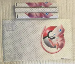 BRAND NEW Pokemon 151 UPC Play Mat Mew Scarlet & Violet TCG - Image 1