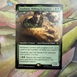 Sandman, Shifting Scoundrel - 0112 - Marvel's Spider-Man MTG - Image 1
