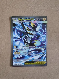 Mega Zeraora ex 114/084 Special Illustration Rare Pitch Black Pokemon Holo NM - Image 1