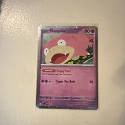 The Pokemon Company Slowpoke promo 086 Pokemon Go Common Reverse Holo EN - Image 1