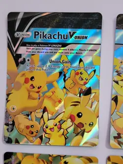 Pokemon Pikachu V-Union Complete Set NM SWSH139 SWSH140 SWSH141 SWSH142 TCG - Image 2