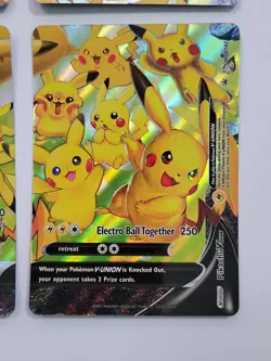 Pokemon Pikachu V-Union Complete Set NM SWSH139 SWSH140 SWSH141 SWSH142 TCG - Image 5