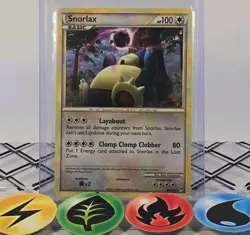 Pokemon TCG Snorlax 33/95 Call of Legends Regular 2011 LP - Image 1