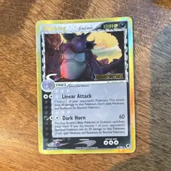 Pokemon TCG Nidoking Delta Species Reverse Holo Rare 6/101 EN 120HP - Image 1