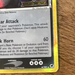 Pokemon TCG Nidoking Delta Species Reverse Holo Rare 6/101 EN 120HP - Image 3