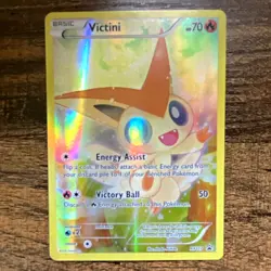 The Pokemon Company Victini XY117 XY Holo Promo Basic 70 HP English Pokemon TCG - Image 1