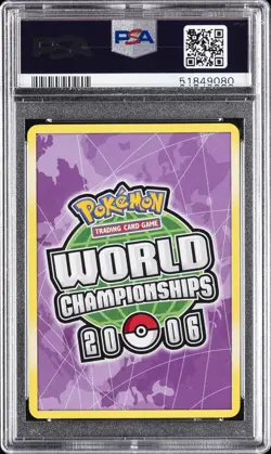 2006 POKEMON WORLD CHAMPIONSHIPS PROMO B-L-S #105 LATIAS-GOLD STAR PSA 10 - Image 2