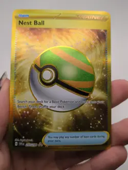 Pokemon Nest Ball EX 255/198 Secret Rare Holo (NM) - Image 1