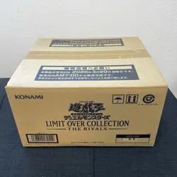Yu Gi Oh! LIMIT OVER COLLECTION - THE RIVALS Sealed Case (24 Boxes) - Image 1