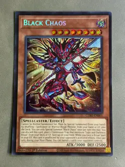 Black Chaos - CORI-EN001 - Secret Rare - Chaos Origins - NM - Image 1