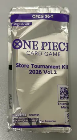 One Piece Card Game Store Tournament Kit 2026 Vol. 2 Factory Sealed - Image 1
