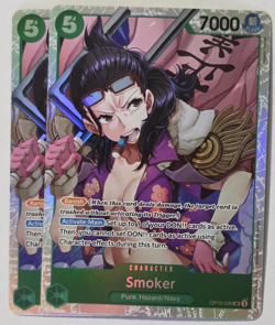 Smoker OP10-030 Royal Blood One Piece TCG - English NM SR Foil X2 - Image 1