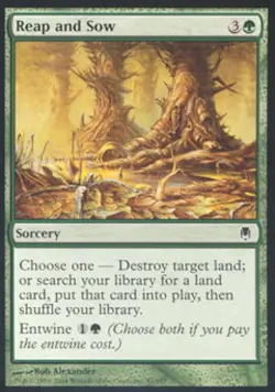 Reap and Sow - Light Play MTG Darksteel - Image 1