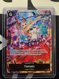 2026 One Piece Yamato OP16-098 Alternate ALT ART The Time Of Battle English - Image 1