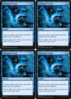 Disdainful Stroke X4 Guilds of Ravnica #37 MTG Magic the Gathering 2Fire Games - Image 1