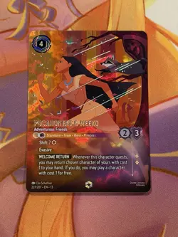 Lorcana Pocahontas & Meeko ENCHANTED 227/207 Attack of the Vine - Image 1