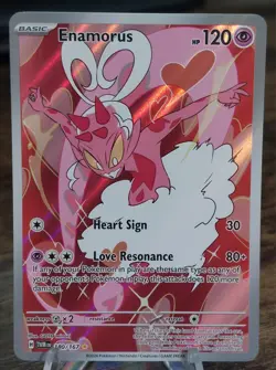 Pokemon TCG Enamorus Twilight Masquerade Illustration Card 180/167 - Image 1