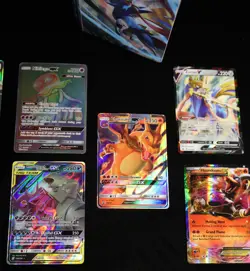 Pokemon Trading Card Book with 32 Protective Sleeves & 9 Collector Cards - Image 3