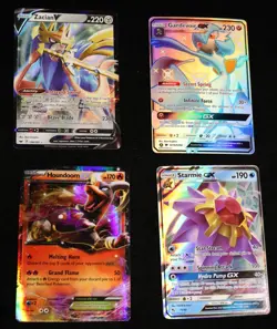 Pokemon Trading Card Book with 32 Protective Sleeves & 9 Collector Cards - Image 4