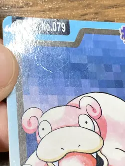 Pokemon Carddass Card Slowpoke File No.79 Bandai Pocket Monsters 1997 Japan - Image 4