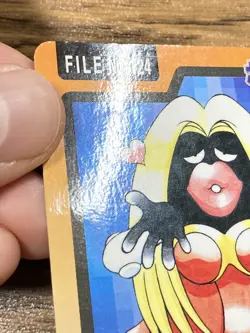Pokemon Carddass Card Jynx File No. 124 Bandai Pocket Monsters 1997 Japan - Image 3