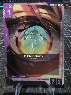0 Gundam Alternate Art Foil - GD03-063 - Gundam TCG Card Game - Image 1