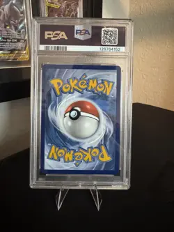 Pokemon TCG Bulbasaur Stellar Crown Illustration Rare Holo Card 143/142 PSA 9 - Image 2