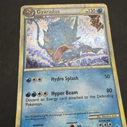 Pokemon Gyarados - 30/30 - Holo Rare Promo HGSS Heartgold Pokemon card - Image 2