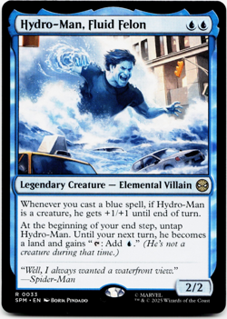 Hydro-Man, Fluid Felon [Marvel's Spider-Man] MTG NM/M 💧 *Ships Meow!* - Image 3