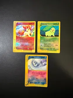Pokemon Expedition Aquapolis Reverse 9 Cards Lot Totodile Chikorita Lotto Wotc - Image 4